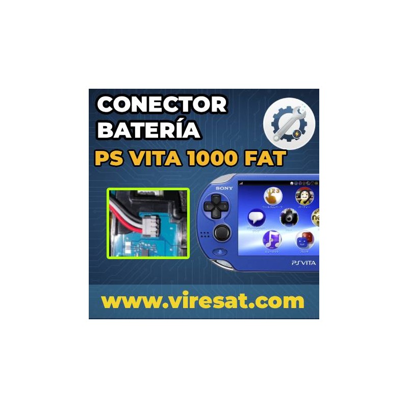 🔋 Reparación Conector de Batería PS Vita Fat | Solución a Fallos de Carga