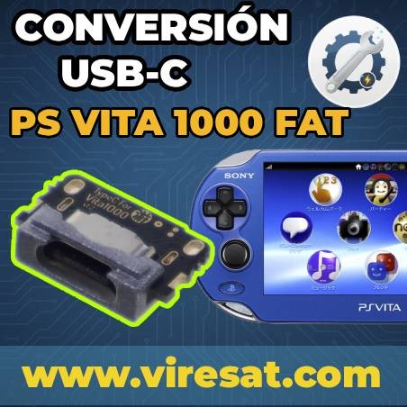 🔌 Modificación Puerto de Carga USB-C PS Vita Fat | Solución a Compatibilidad