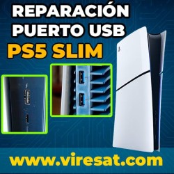🔌 Reparación Puertos USB Rotos No Funcionan PS5 Slim