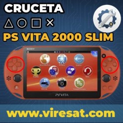🎮 Reparación Botones Cruceta y △ ○ □ × PS Vita Slim | Solución a Fallos