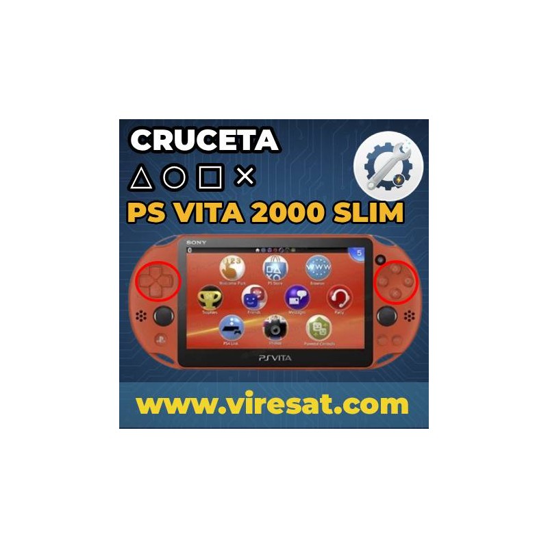 🎮 Reparación Botones Cruceta y △ ○ □ × PS Vita Slim | Solución a Fallos