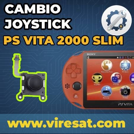 🕹 Reparación Drift 2 Joysticks PS Vita Slim | Solución a Movimientos Erráticos