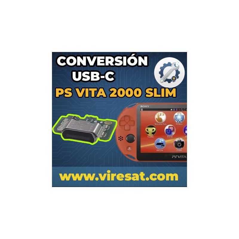 🔌 Modificación Puerto de Carga USB-C PS Vita Slim | Mejora en Carga y Durabilidad