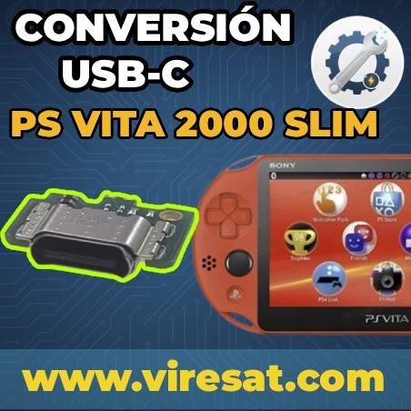 🔌 Modificación Puerto de Carga USB-C PS Vita Slim | Mejora en Carga y Durabilidad