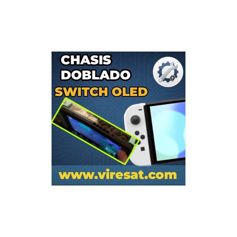 🛠 Reparación Chasis Doblado Switch OLED | Ajuste y Corrección