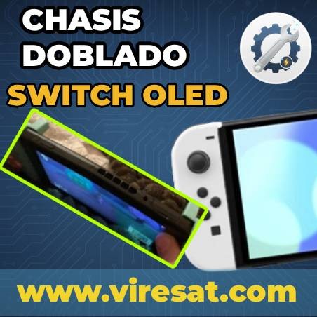 🛠 Reparación Chasis Doblado Switch OLED | Ajuste y Corrección