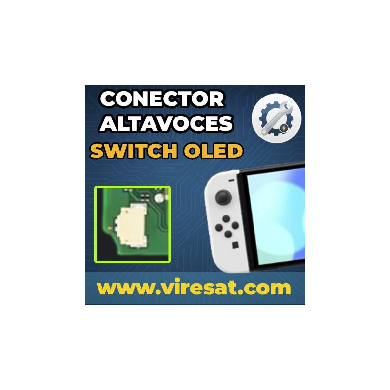 🔊 Reparación Conector Altavoces Roto Switch OLED | Sin Sonido o Distorsión