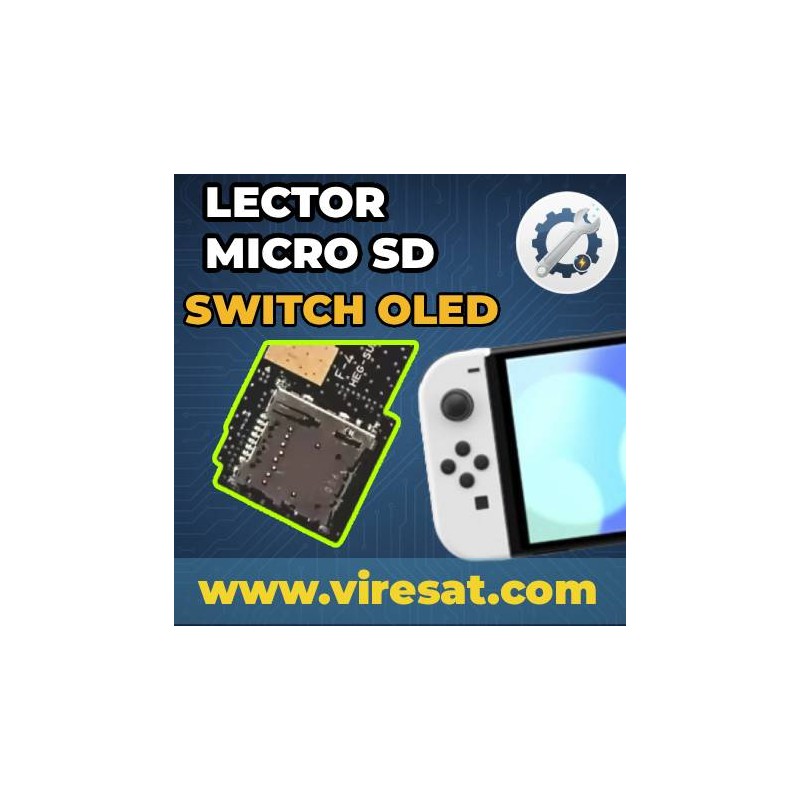 📀 Reparación Lector MicroSD Switch OLED | Tarjeta No Detectada