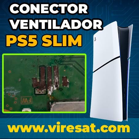 🌀 Reparación del Conector del Ventilador roto en PS5 Slim