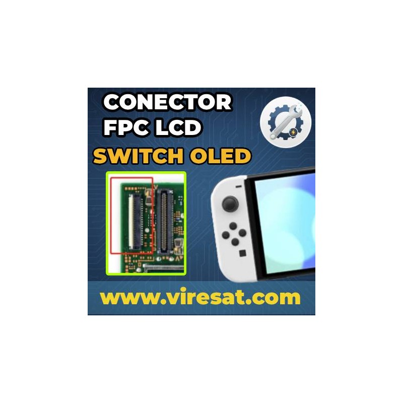 📱 Reparación Conector Pantalla Roto Switch OLED | Sin Imagen o Fallo Visual
