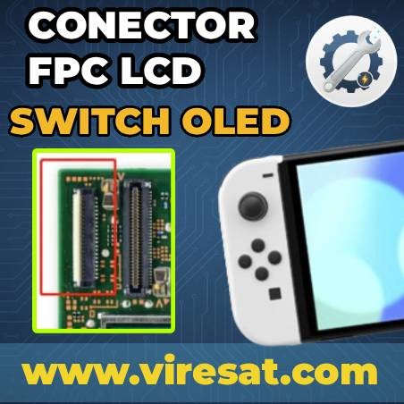 📱 Reparación Conector Pantalla Roto Switch OLED | Sin Imagen o Fallo Visual