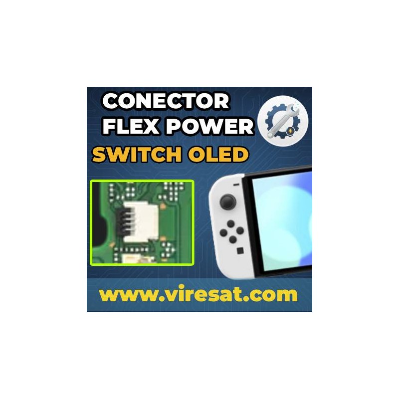 🔌 Reparación Conector Flex Encendido Roto Switch OLED | No Arranca