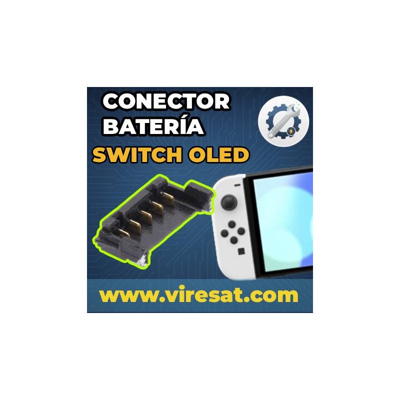 🔋 Reparación Conector Batería Roto Switch OLED | Sin Energía o Reinicios