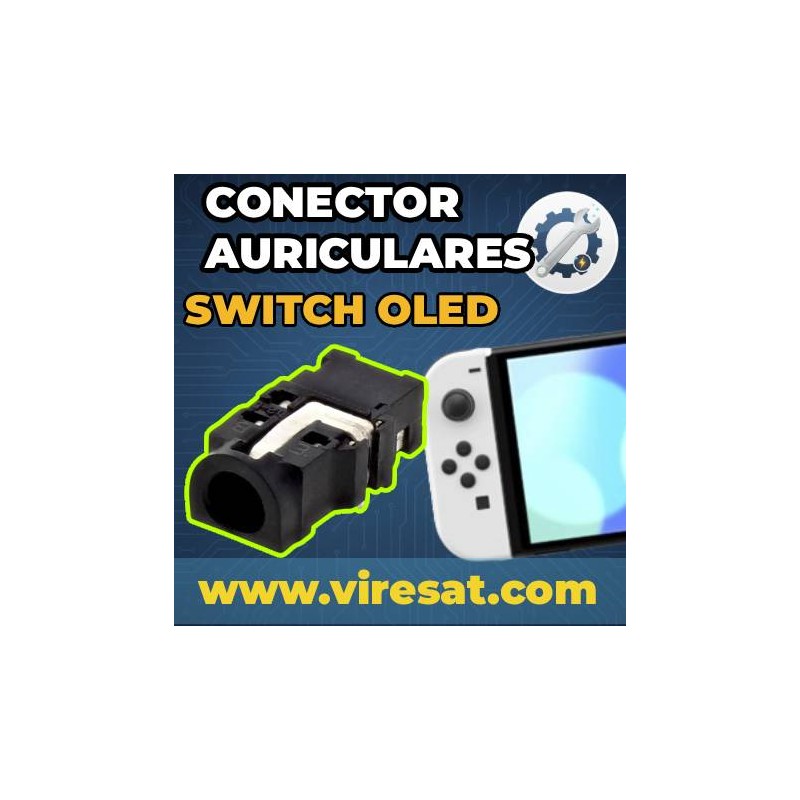 🎧 Reparación Conector Jack auriculares Switch OLED | No Se Escucha o Hay Ruido