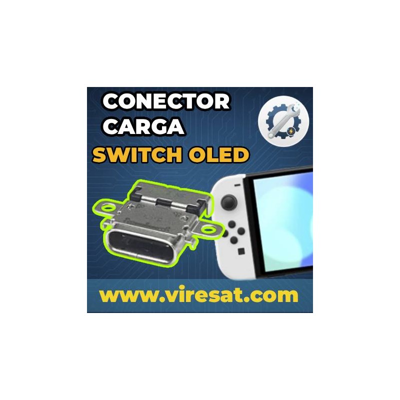 🔌 Reparación Puerto USB-C Nintendo Switch OLED | Solución a Fallos de Carga