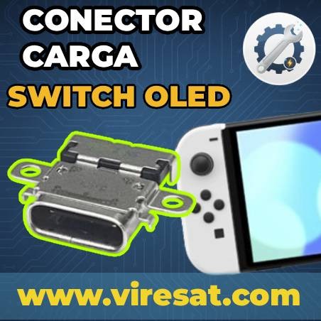 🔌 Reparación Puerto USB-C Nintendo Switch OLED | Solución a Fallos de Carga