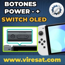 🔊 Reparación Botones Volumen/Encendido Switch OLED | No Responden