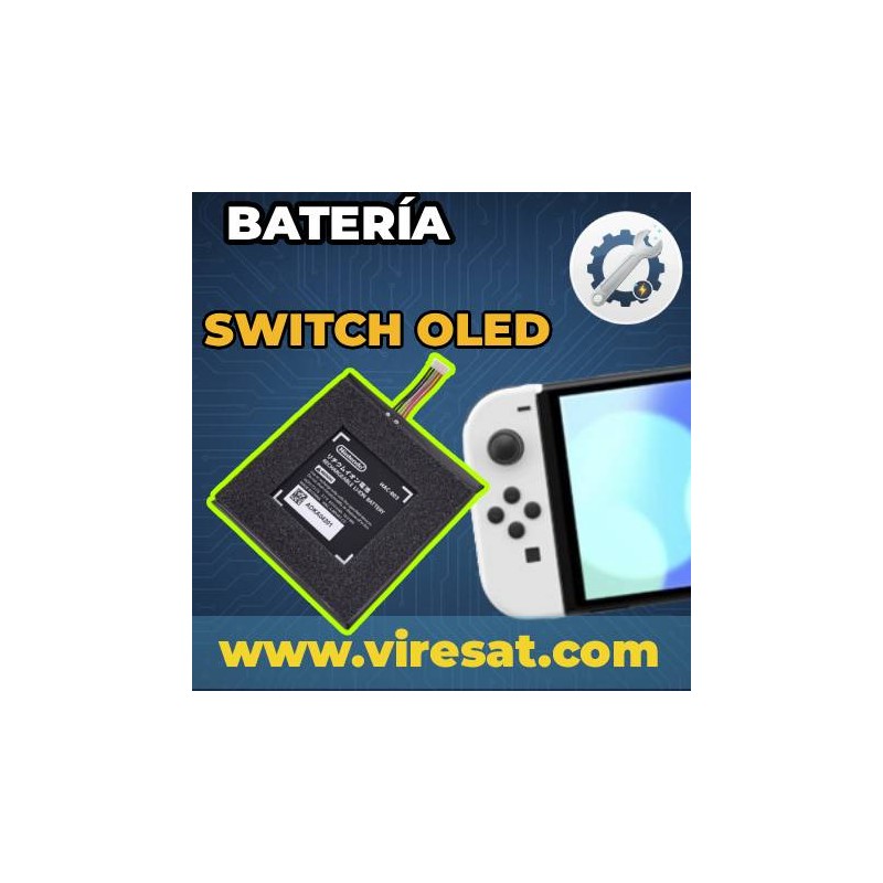 🔋 Cambio de Batería Nintendo Switch OLED | Se Apaga o Dura Poco
