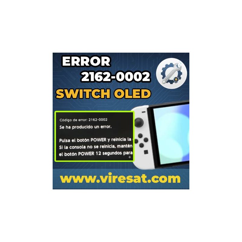 ⚠️ Reparación Error 2162-0002 Switch OLED | Se Apaga o No Inicia