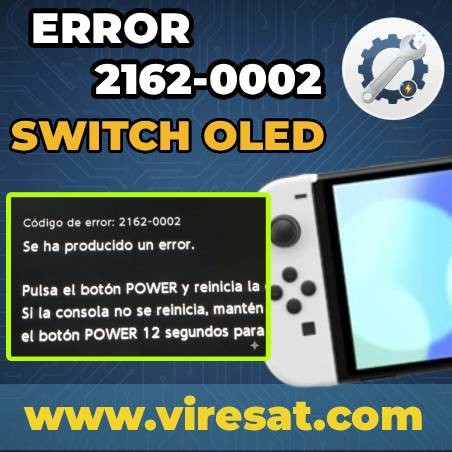 ⚠️ Reparación Error 2162-0002 Switch OLED | Se Apaga o No Inicia