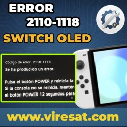 📡 Reparación Error 2110-1118 Switch OLED | No Conecta a Internet