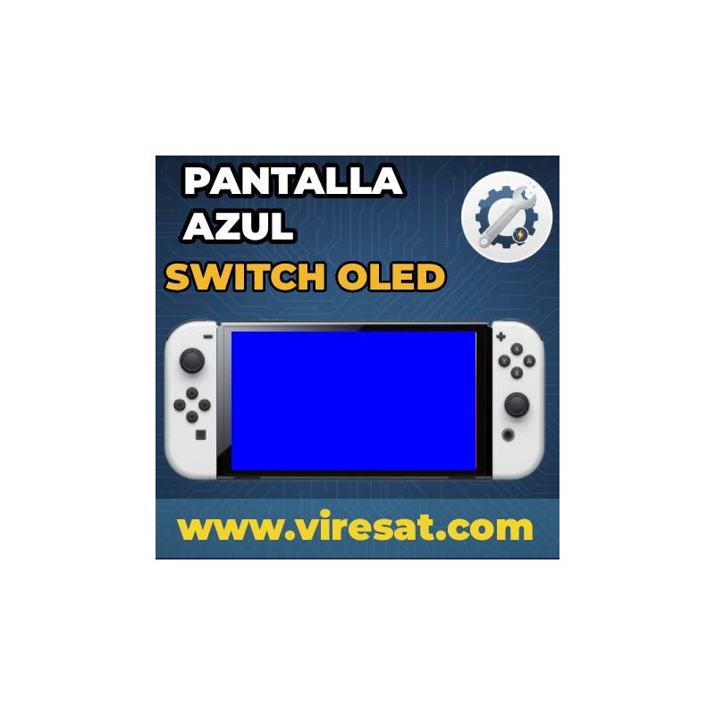🔵 Reparación Pantalla Azul Switch OLED | No Arranca el Sistema