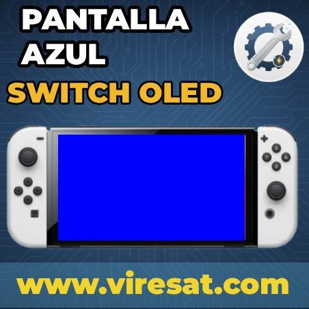 🔵 Reparación Pantalla Azul Switch OLED | No Arranca el Sistema