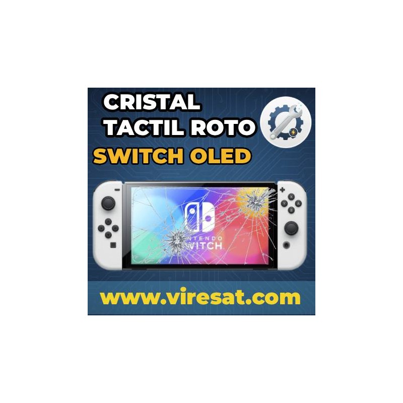 🖐 Reparación Panel Táctil Nintendo Switch OLED | Solución a Toques No Detectados