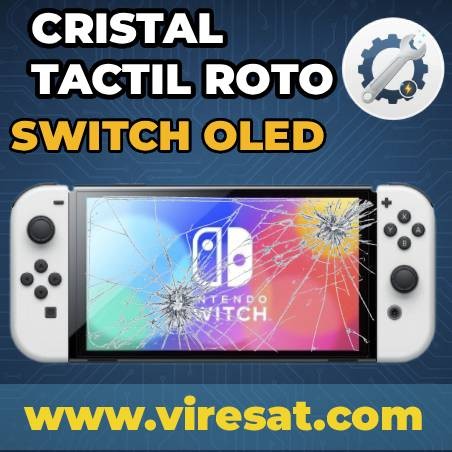 🖐 Reparación Panel Táctil Nintendo Switch OLED | Solución a Toques No Detectados