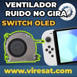 🌀 Reparación Ventilador Nintendo Switch OLED | Hace Ruido o Se Calienta