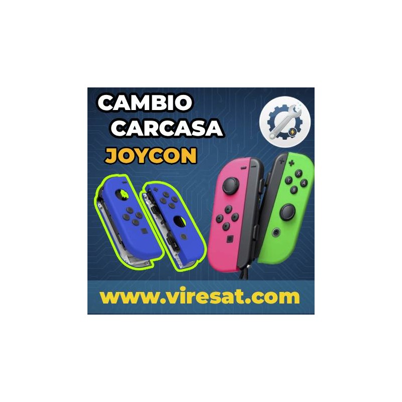 🎮 Reparación Carcasa Joy-Con | Cambio por Rotura o Desgaste