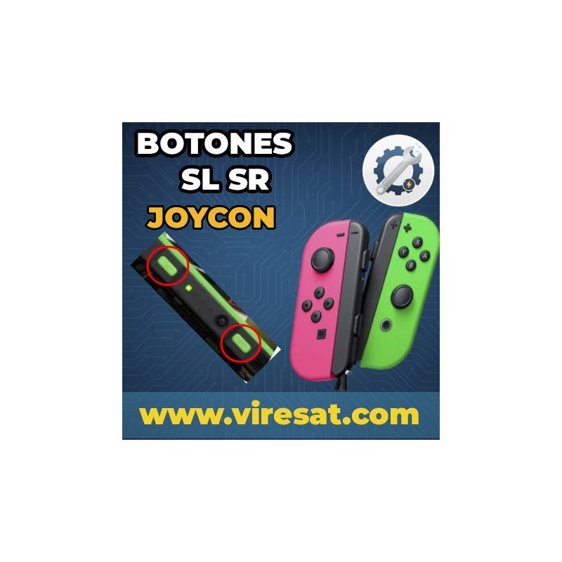 🎮 Reparación Botón SL/SR Joy-Con | No Funciona o Falla al Pulsar