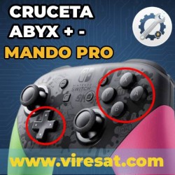 🎮 Reparación Botones A, B, X, Y, HOME, + y - Mando Pro