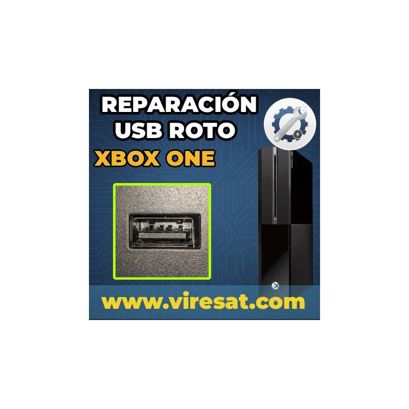 🔌 Reparación Puertos USB Xbox One Fat | No Conecta o No Detecta