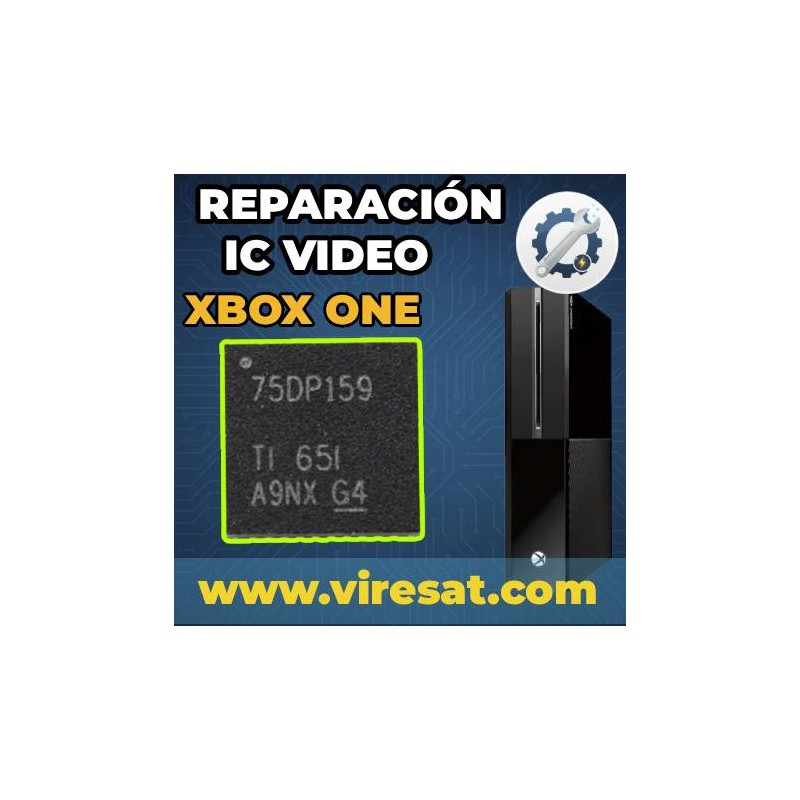 🛠 Reparación IC Chip HDMI Xbox One Fat | No Hay Señal o Imagen Distorsionada
