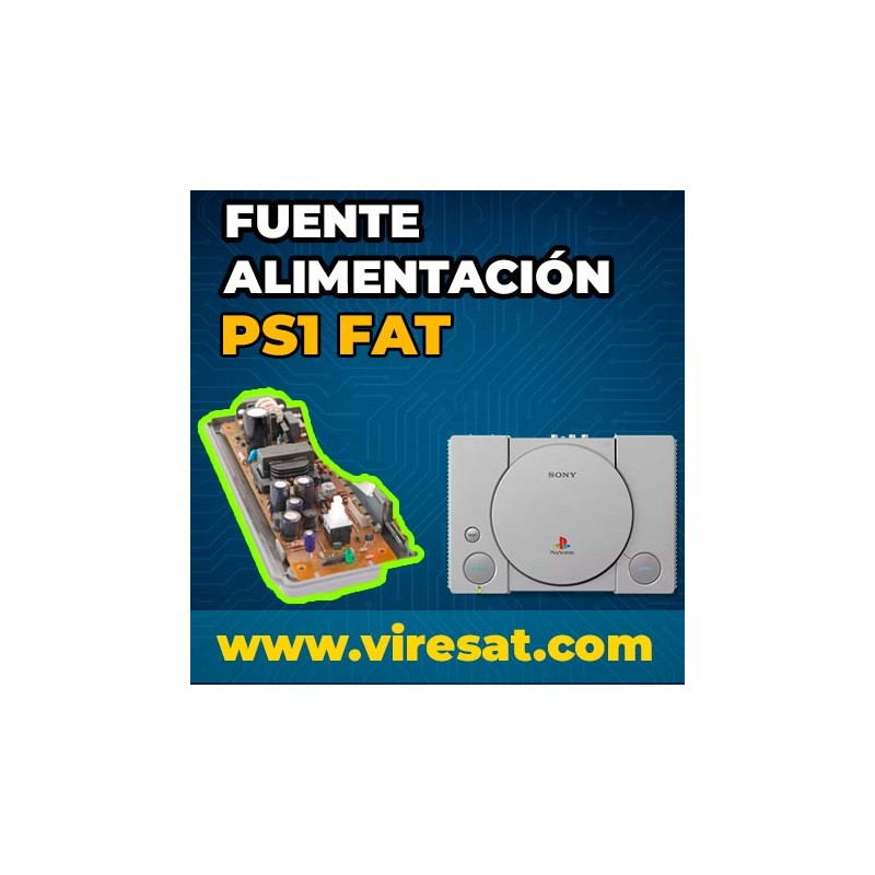 ⚡ Reparar Fuente de Alimentación PS1 – No Enciende o Se Apaga
