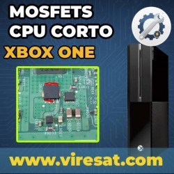 ⚡ Reparación MOSFETs CPU Xbox One Fat | Cortocircuito o No Enciende