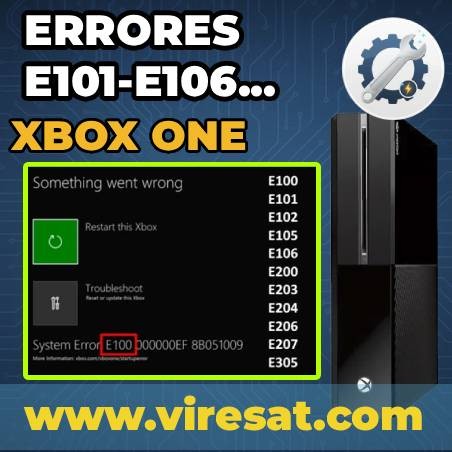 🛠 Reparación Errores E100-E105 Xbox One Fat | Fallo de Actualización o Arranque