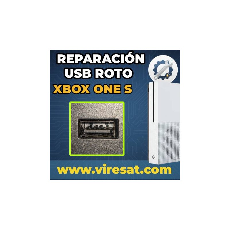 🔌 Reparación Puertos USB Xbox One S | No Conecta o No Detecta