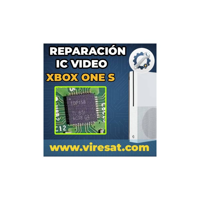 🛠 Reparación IC Chip HDMI Xbox One S | No Hay Señal o Imagen Distorsionada
