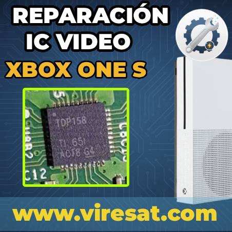 🛠 Reparación IC Chip HDMI Xbox One S | No Hay Señal o Imagen Distorsionada