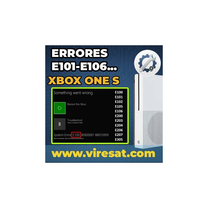 🛠 Reparación Errores E100-E105 Xbox One S | Fallo de Actualización o Arranque