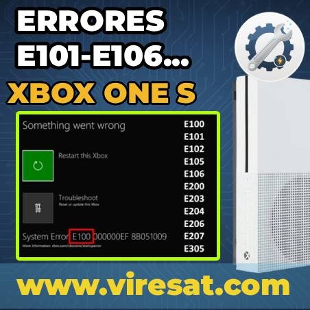 🛠 Reparación Errores E100-E105 Xbox One S | Fallo de Actualización o Arranque