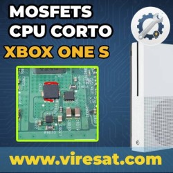 ⚡ Reparación MOSFETs CPU Xbox One S | Cortocircuito o No Enciende