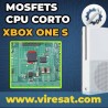 ⚡ Reparación MOSFETs CPU Xbox One S | Cortocircuito o No Enciende