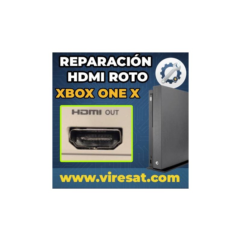 🔌 Reparación HDMI Xbox One X | No Hay Señal o Puerto Roto