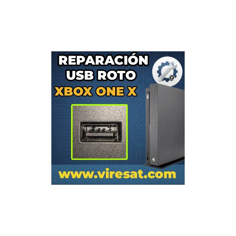 🔌 Reparación Puertos USB Xbox One X | No Conecta o No Detecta