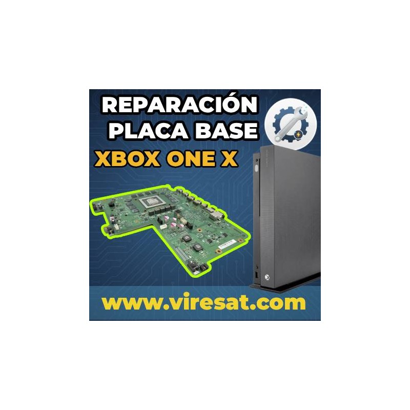 🛠 Reparación Placa Base Xbox One X | Daño por Líquidos o Cortocircuitos