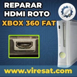 🔌 Reparación HDMI Xbox 360 Fat | No Hay Señal o Puerto Dañado