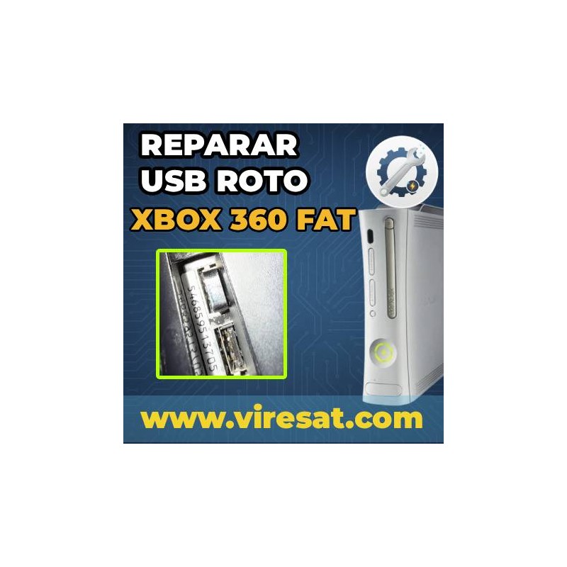 🔌 Reparación Puertos USB Xbox 360 Fat | No Detecta Dispositivos
